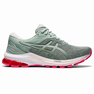 Női Asics Gt-1000 10 Futócipő AS7264051 Zöld/Piros